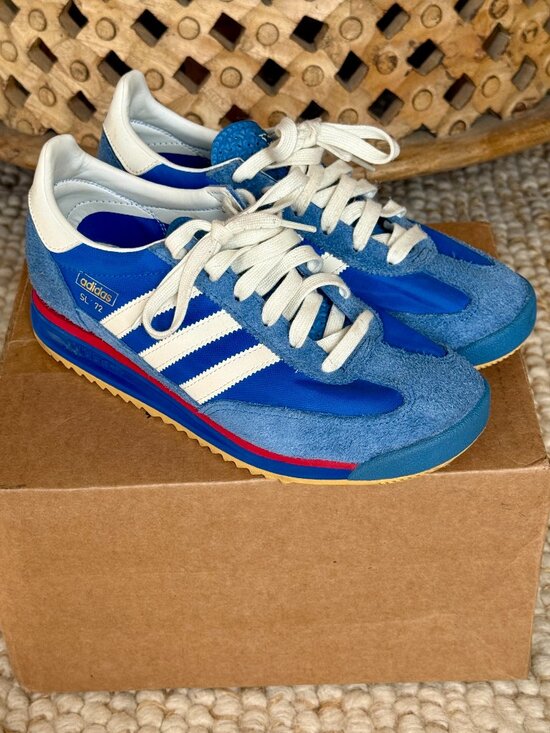 Adidas Originals Shoes - Adidas SL72 Rs Sneakers | Blue/White/Scarlet (M6.5/W7.5)